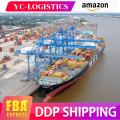 freight agents ddp sea freight rates china to UK Amazon fba  door to door service